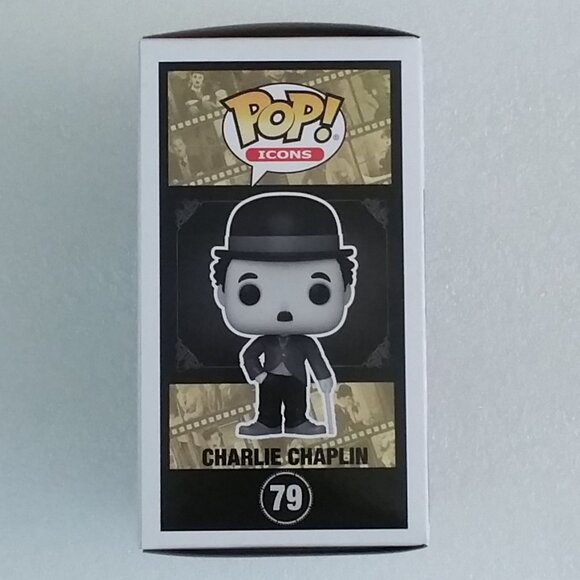 Charlie Chaplin Funko Pop! Vinyl Figure #79 - Picture 4 of 8